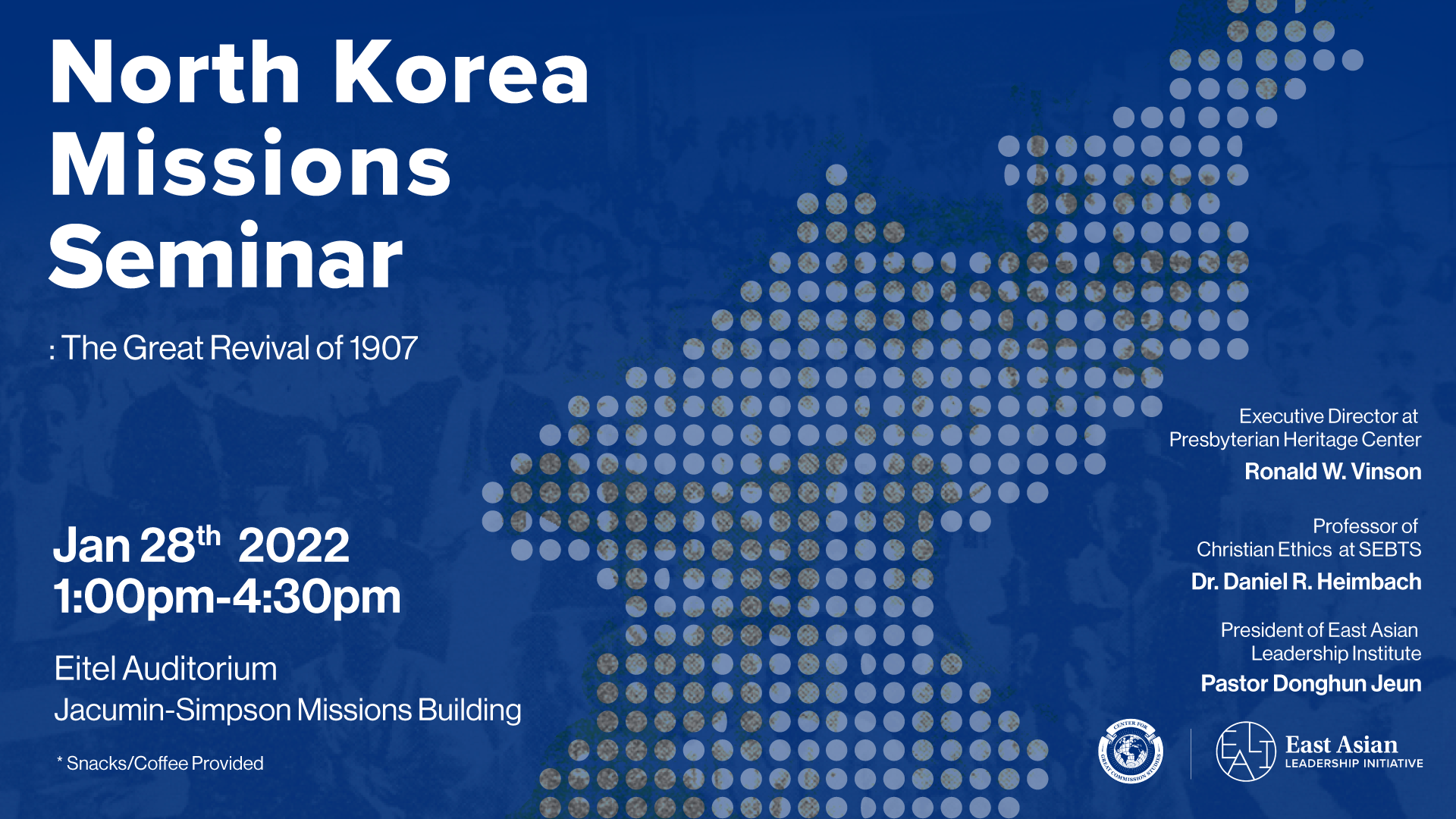 North Korea Missions Seminar poster