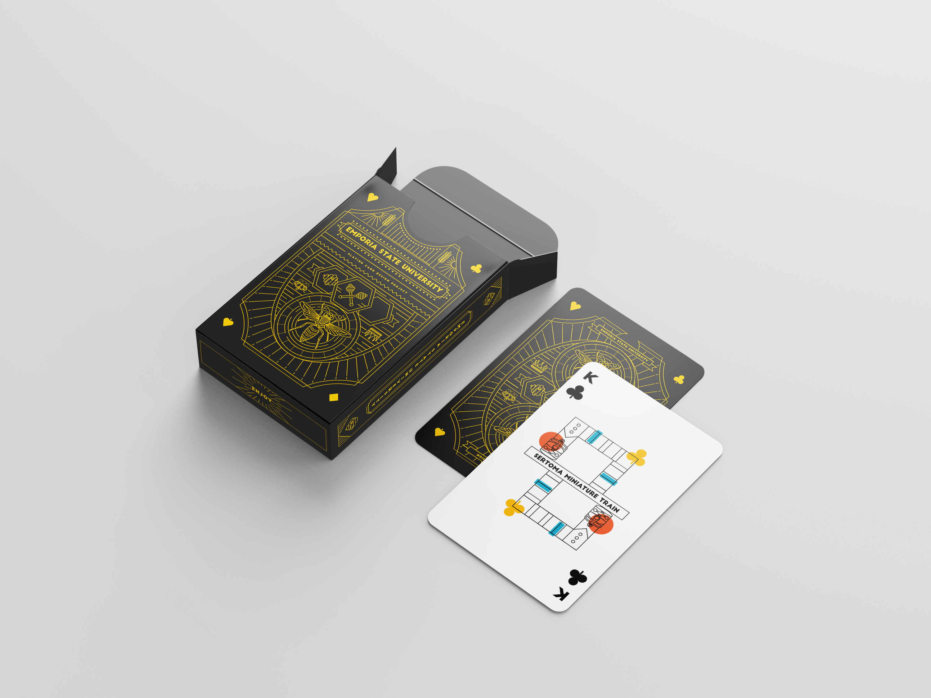 Playing card design