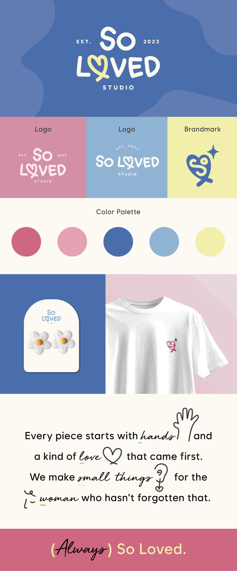 So Loved brand guide animated